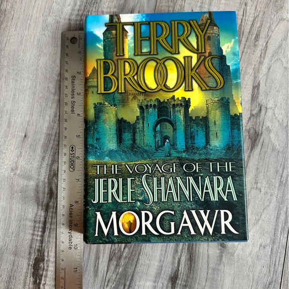 Terry Brooks The Voyage of the Jerle Shannara Morgawr Hardcover Book - Picture 2 of 13